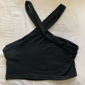 Crisscross Halter Crop
